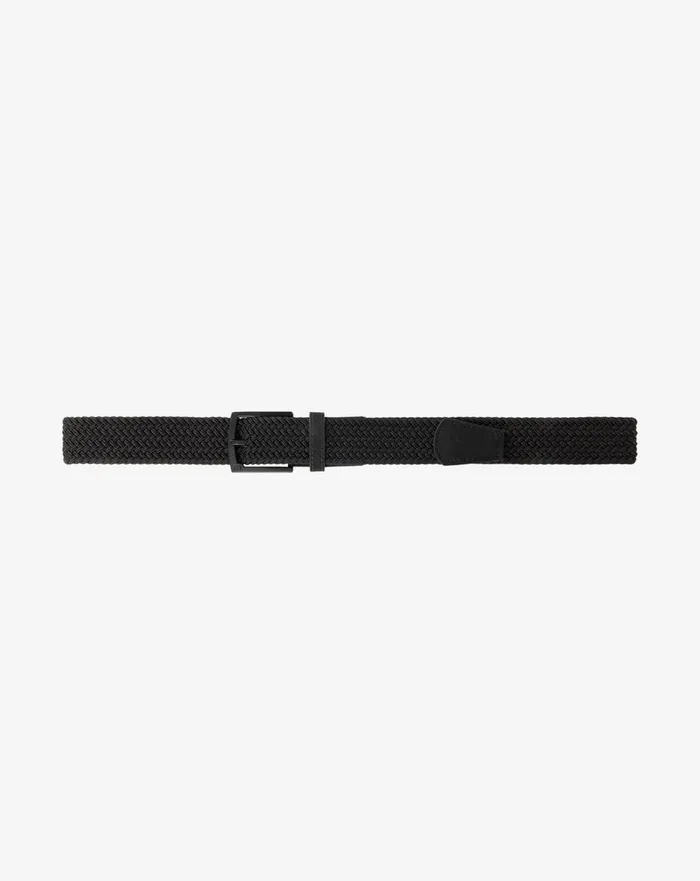 Accessories Belts TravisMathew VOODOO 20 STRETCH WOVEN BELT Black