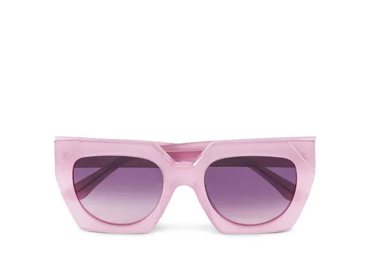 Accessories GANNI Sunglasses Oversized Sunglasses Sweet Lilac