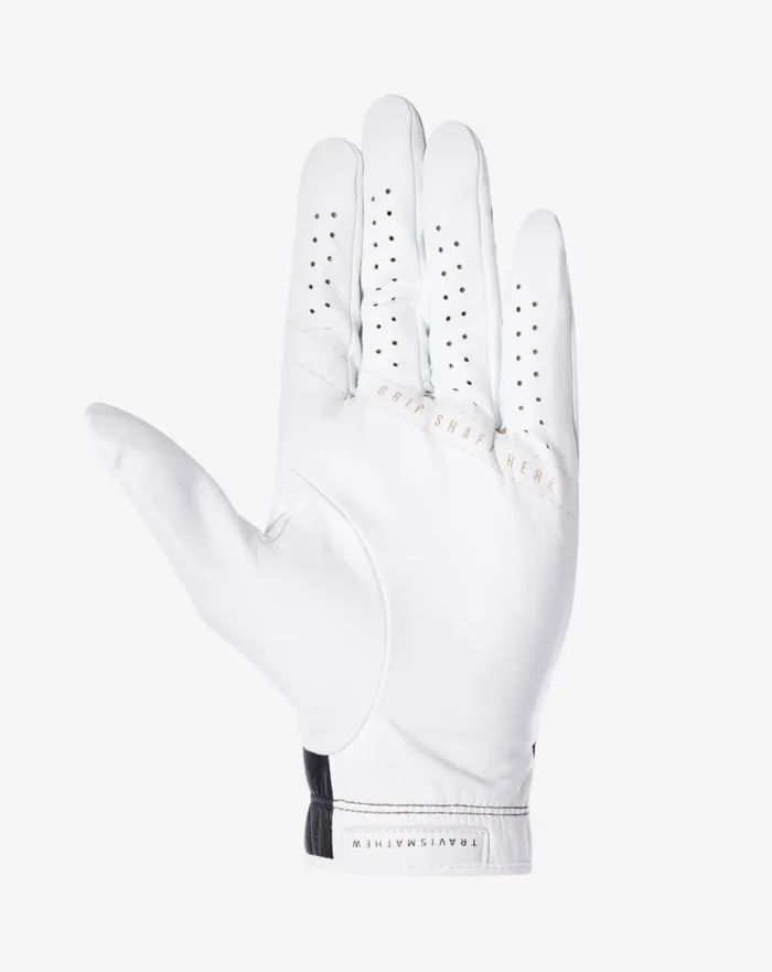 Accessories Golf Gloves TravisMathew PREMIER 20 GOLF GLOVE Whiteblack