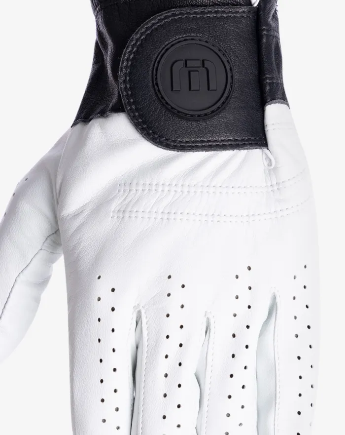 Accessories Golf Gloves TravisMathew PREMIER 20 GOLF GLOVE Whiteblack