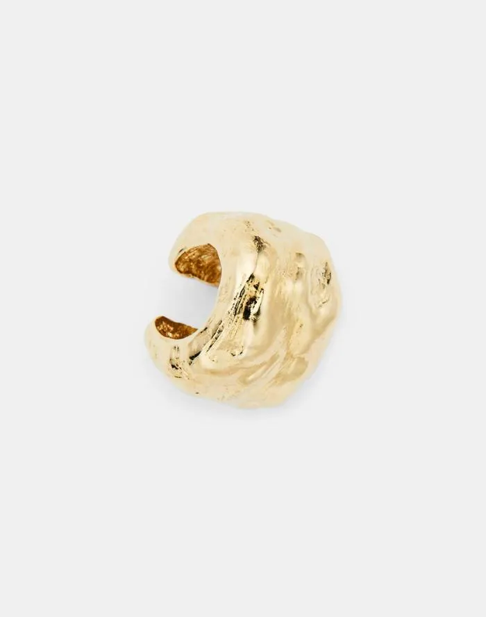 Accessories Irregular Ear Cuff Pale Gold Lafayette 148 New York Jewelry