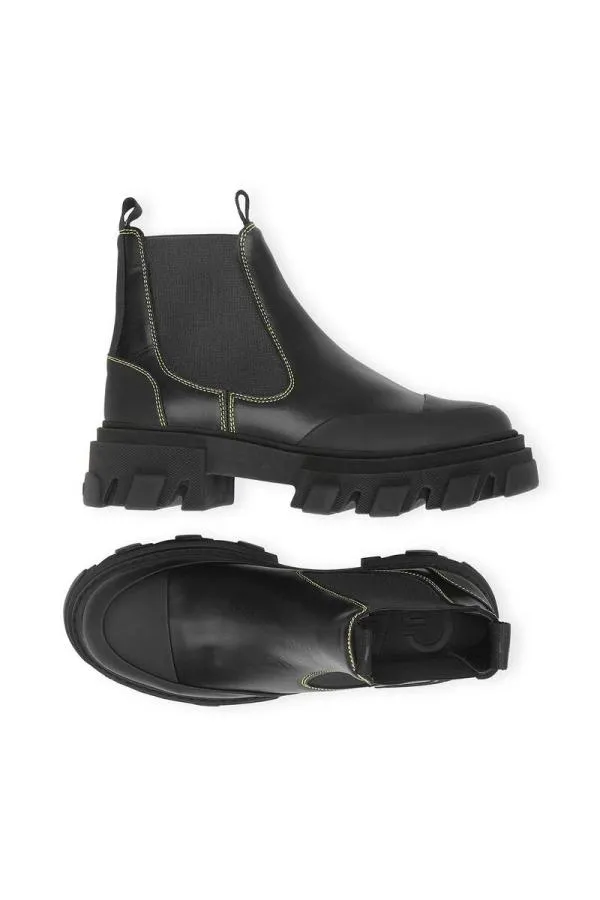 AccessoriesShoes GANNI Boots Low Chelsea Boots Black AccessoriesShoes GANNI Boots Low Chelsea Boots Black