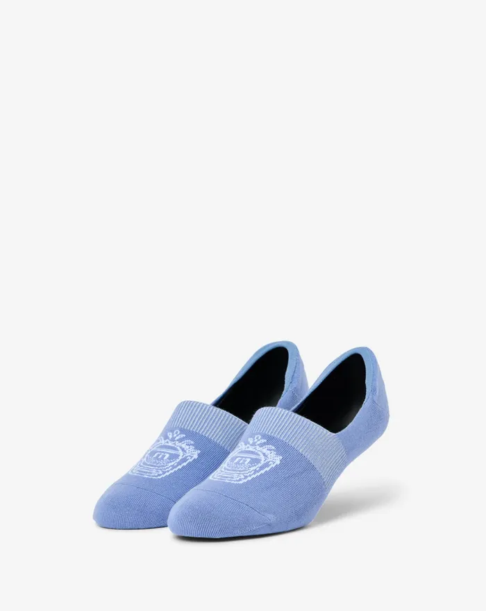 Accessories Socks TravisMathew COASTAL CATAMARAN NO SHOW SOCK Violet Storm
