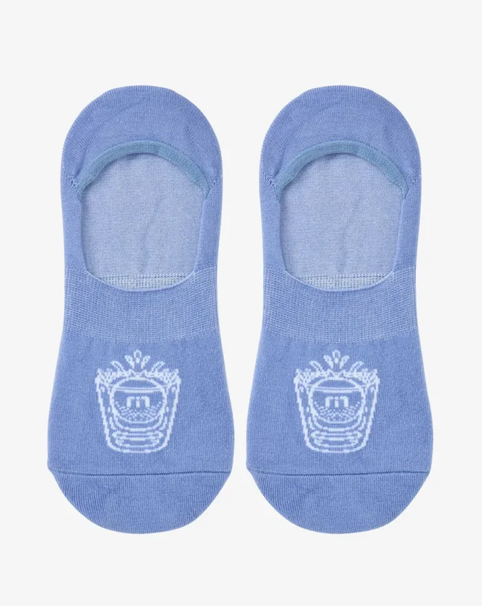 Accessories Socks TravisMathew COASTAL CATAMARAN NO SHOW SOCK Violet Storm