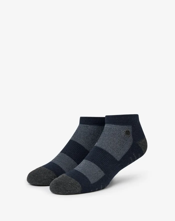 Accessories Socks TravisMathew EIGHTEENER 20 ANKLE SOCK Mood Indigo