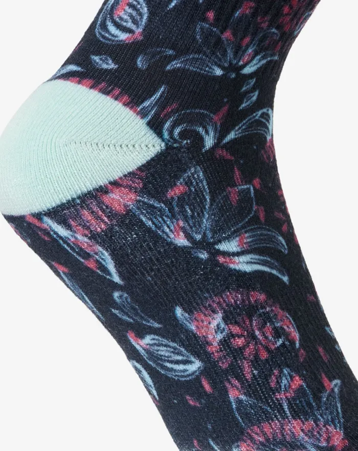 Accessories Socks TravisMathew FLOURISH CREW SOCK Mood Indigo