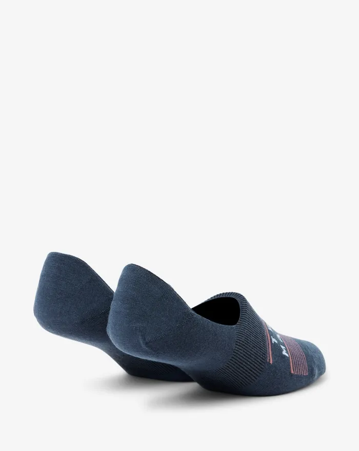 Accessories Socks TravisMathew MESSAGE IN A BOTTLE NO SHOW SOCK Mood Indigo
