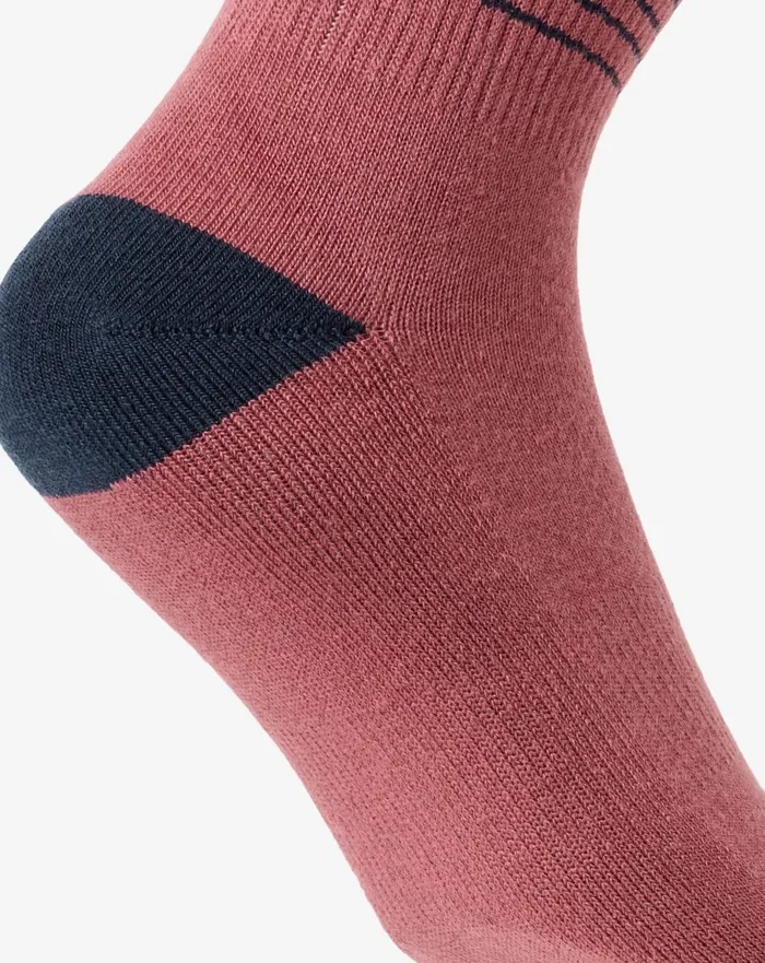 Accessories Socks TravisMathew OVERALL MOOD CREW SOCK Rose Wine