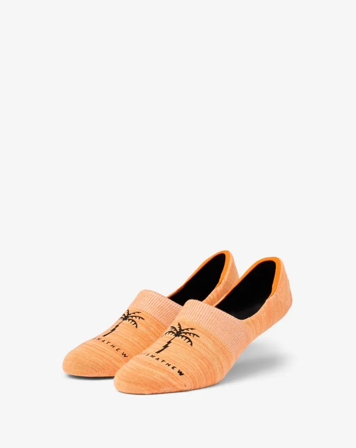 Accessories Socks TravisMathew SUNLIT SKIES NO SHOW SOCK Apricot