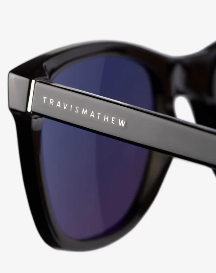 Accessories Sunglasses TravisMathew HOLY GRAIL 20 SUNGLASSES Black Crystal