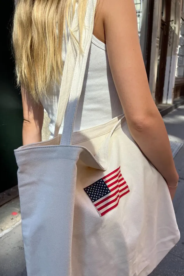 Accessories USA Tote Bag Brandy Melville BAGS and BACKPACKS
