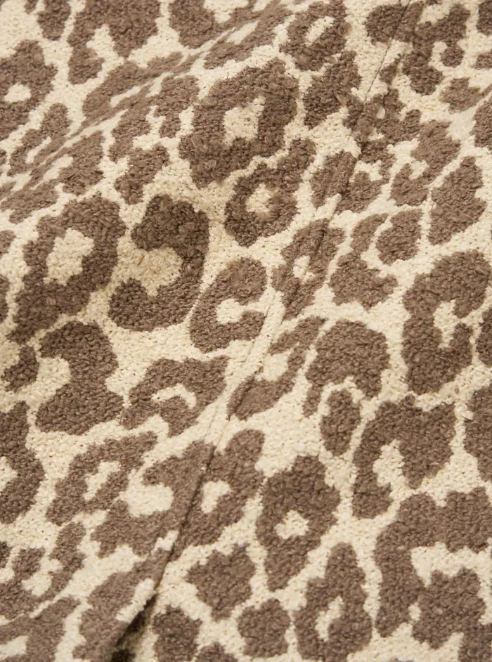 Account Coat In Natural Crazy Leopard Men Universal Works Coats and Outerwear