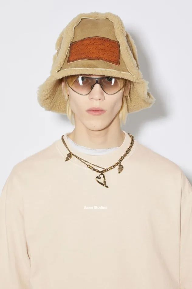 Acne Studios Charm Necklace Antique Gold Men Jewellery
