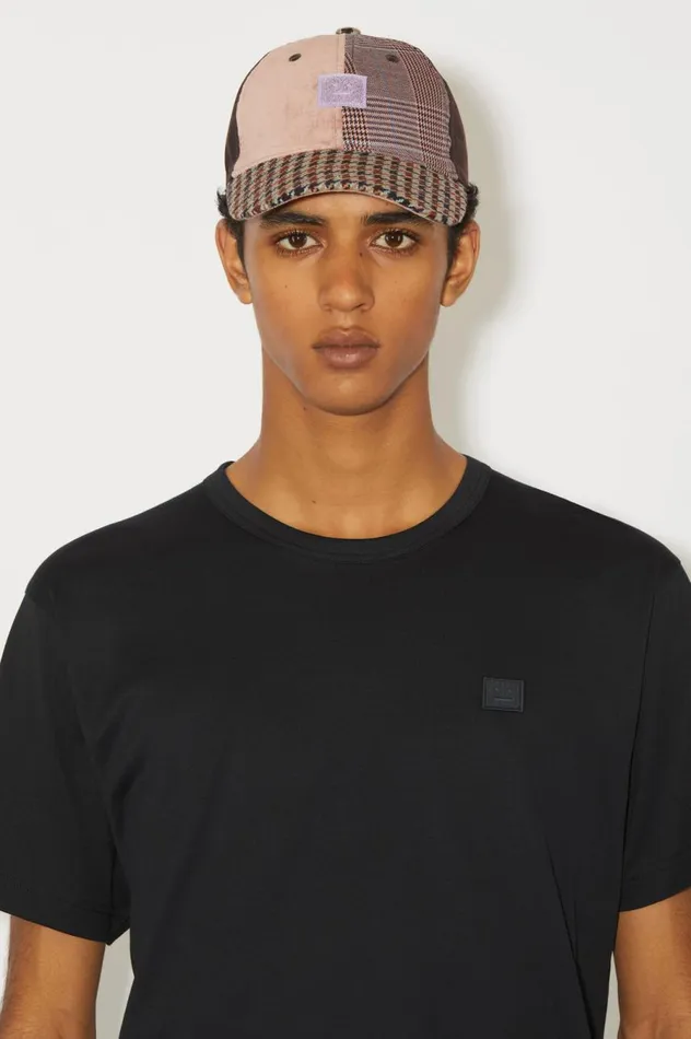 Acne Studios Crew Neck Tshirt Regular Fit Black Men Tshirts