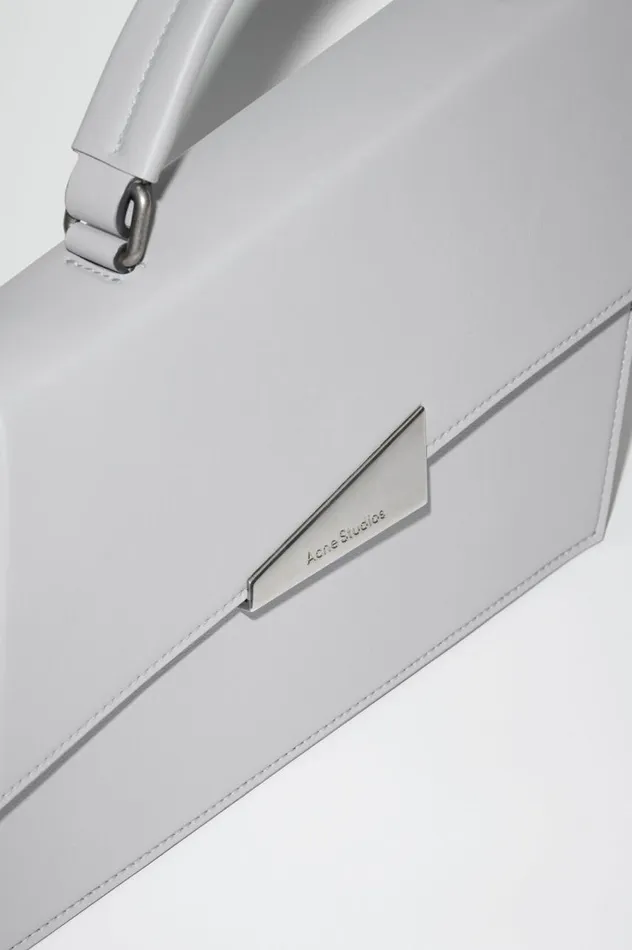 Acne Studios Distortion Handbag Light Grey Women Bags