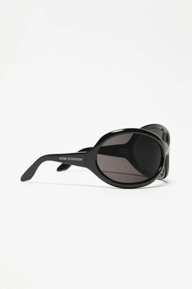 Acne Studios Frame Sunglasses Blackblack Women Eyewear