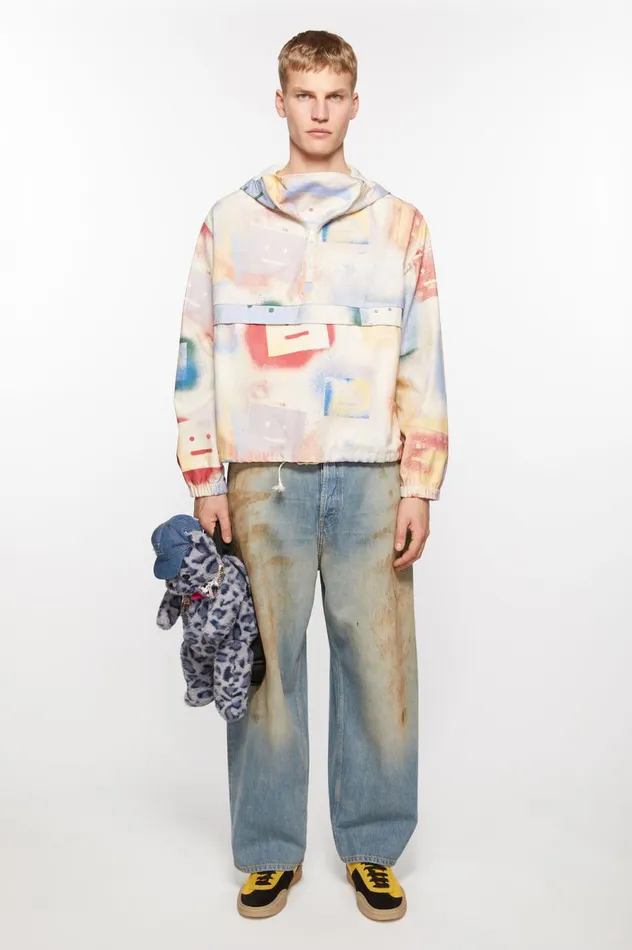 Acne Studios Hooded Jacket Multicolor Men Outerwear