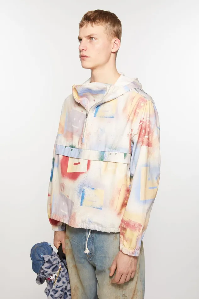 Acne Studios Hooded Jacket Multicolor Men Outerwear