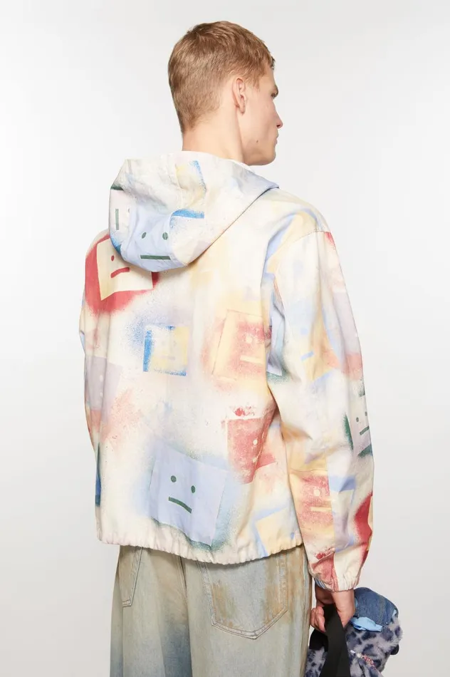 Acne Studios Hooded Jacket Multicolor Men Outerwear