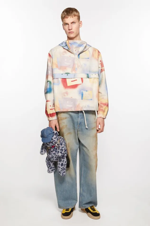 Acne Studios Hooded Jacket Multicolor Men Outerwear