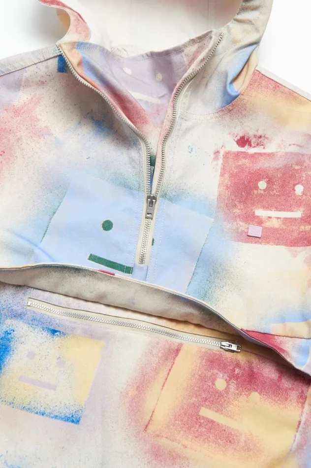 Acne Studios Hooded Jacket Multicolor Men Outerwear