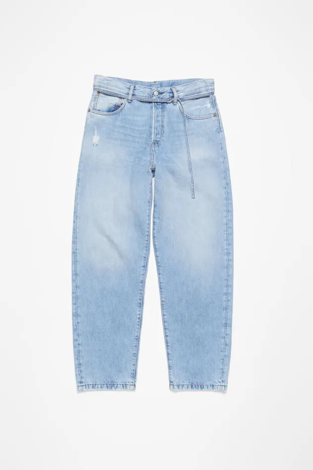 Acne Studios Loose Fit Jeans 8211 1991 Toj Light Blue Men Jeans