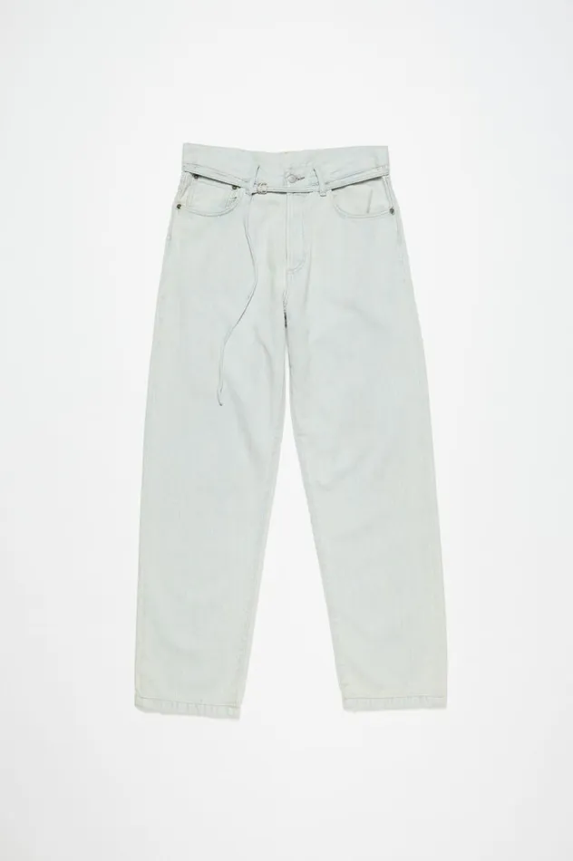 Acne Studios Loose Fit Jeans 8211 1991 Toj Light Blue Men Jeans