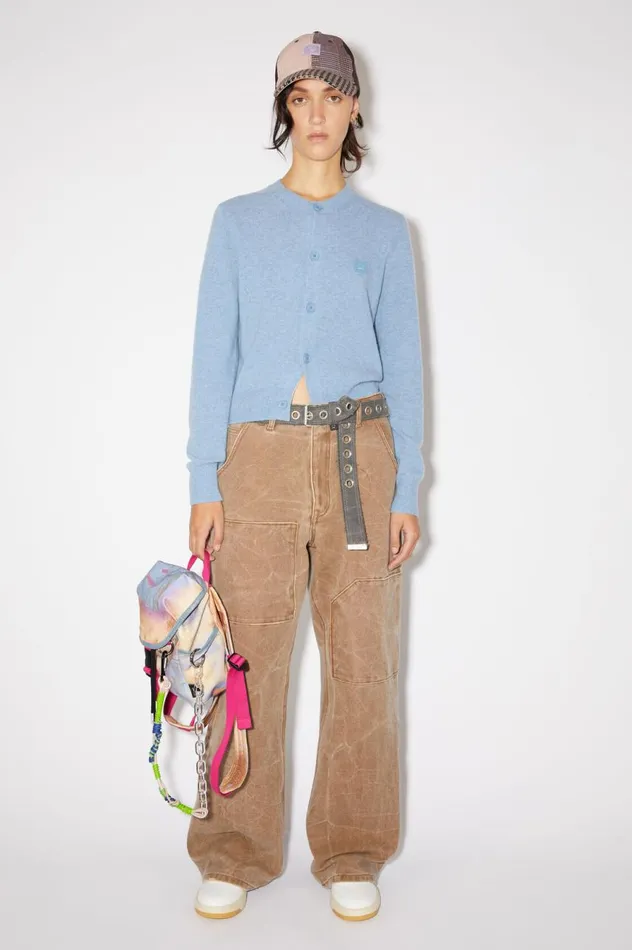 Acne Studios Mini Backpack Beigemulti Men Bags