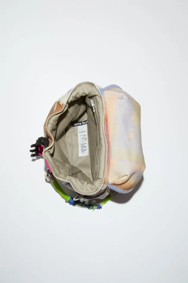 Acne Studios Mini Backpack Beigemulti Men Bags