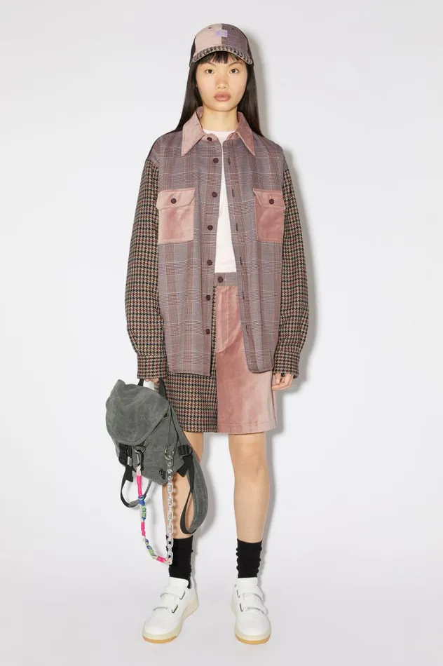 Acne Studios Mini Backpack Carbon Grey Men Bags