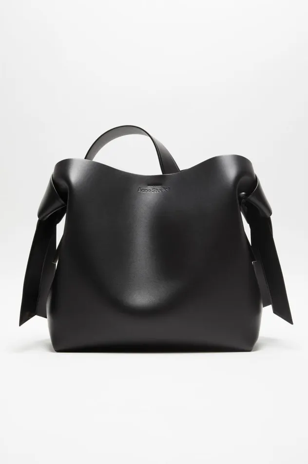 Acne Studios Musubi Midi Shoulder Bag Black Men Bags