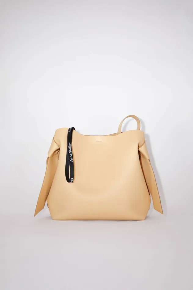 Acne Studios Musubi Midi Shoulder Bag Dune Beige Men Bags
