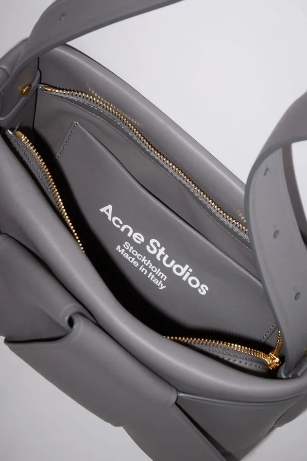 Acne Studios Musubi Shoulder Bag Dark Grey Men Bags