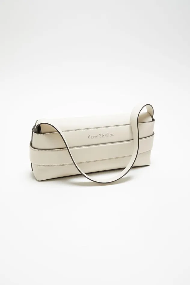 Acne Studios Musubi Shoulder Bag Whiteblack Women Bags