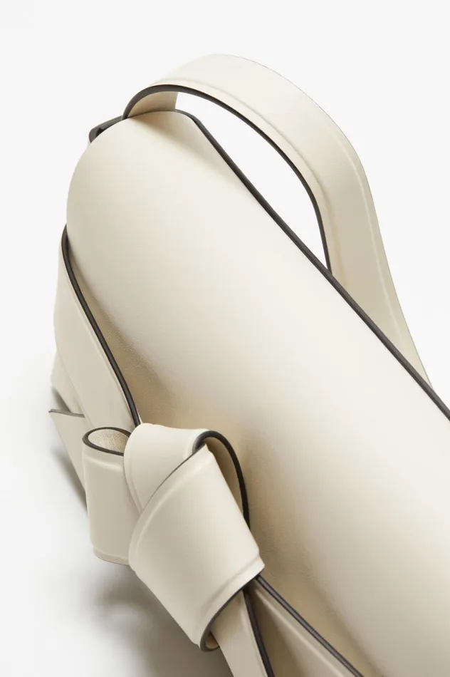 Acne Studios Musubi Shoulder Bag Whiteblack Women Bags