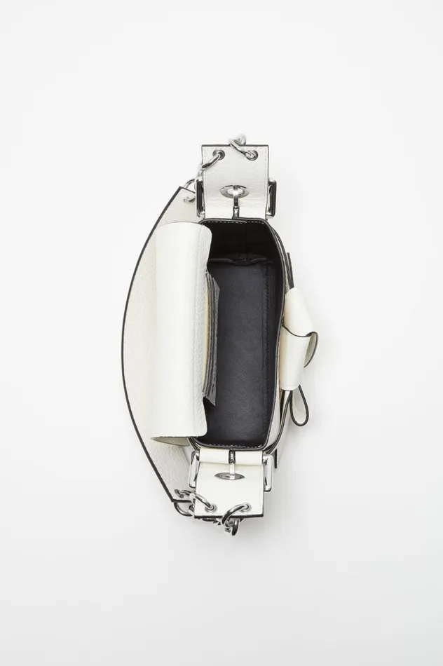 Acne Studios Musubi Shoulder Bag White Men Bags