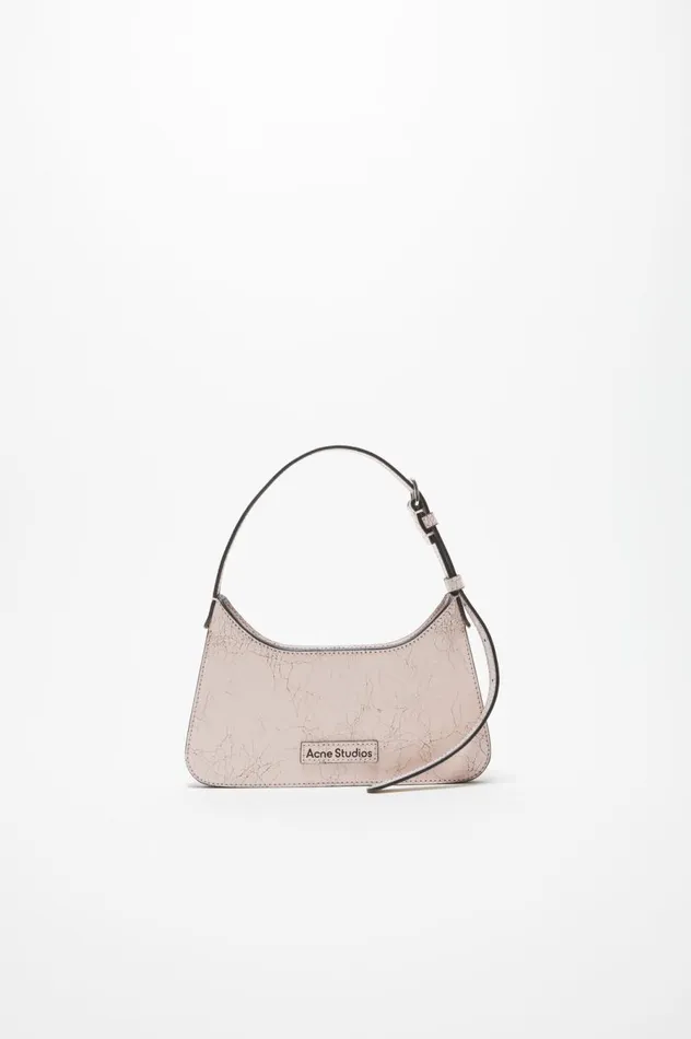 Acne Studios Platt Micro Shoulder Bag Pastel Pink Women Bags