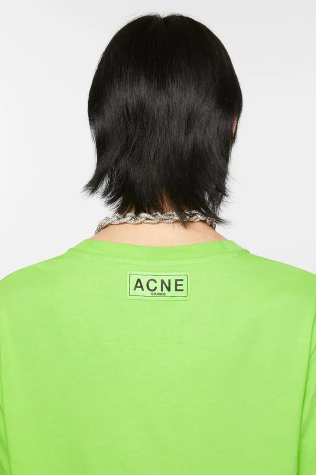 Acne Studios Printed Tshirt Sharp Green Men Tshirts