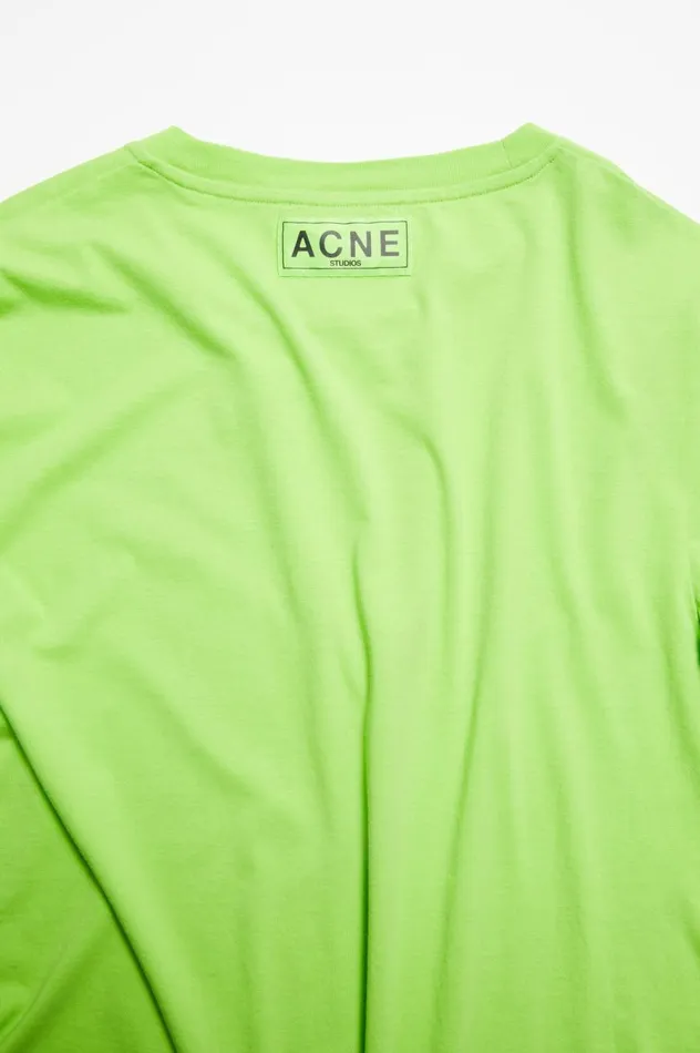 Acne Studios Printed Tshirt Sharp Green Men Tshirts