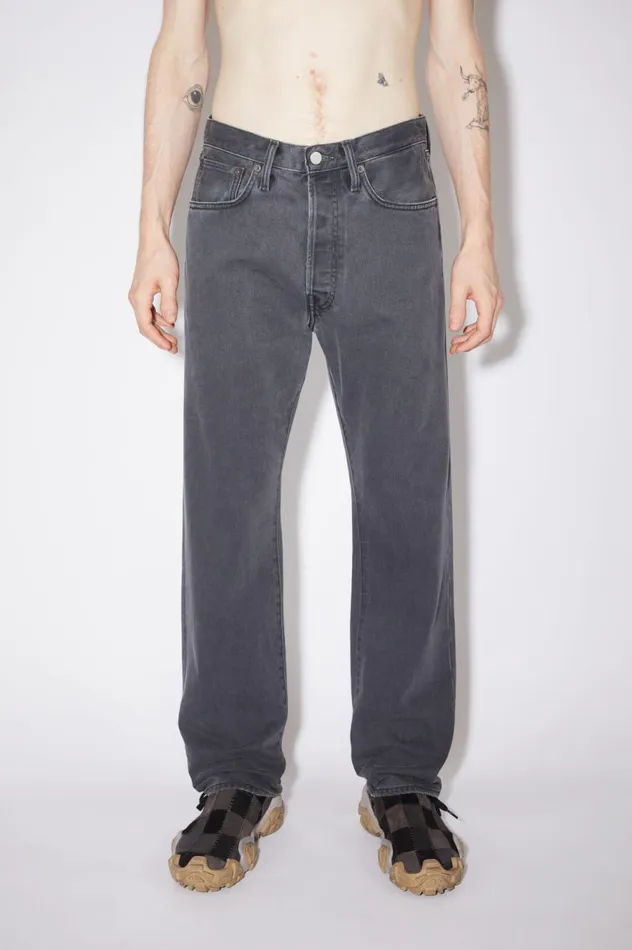 Acne Studios Relaxed Fit Jeans 8211 2003 Dark Grey Men Jeans