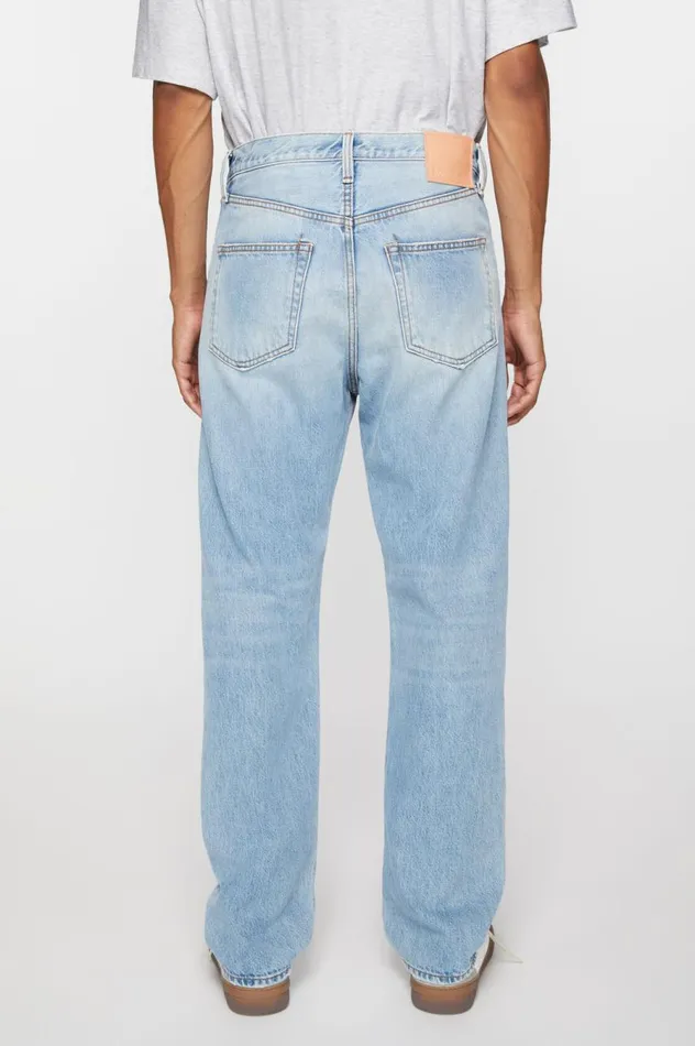 Acne Studios Relaxed Fit Jeans 8211 2003 Light Blue Men Jeans