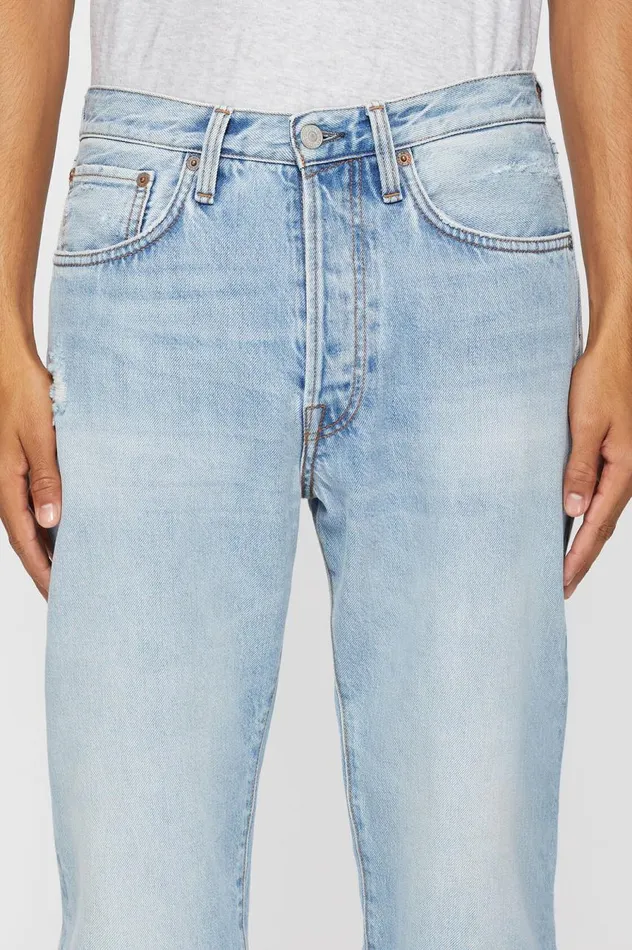 Acne Studios Relaxed Fit Jeans 8211 2003 Light Blue Men Jeans