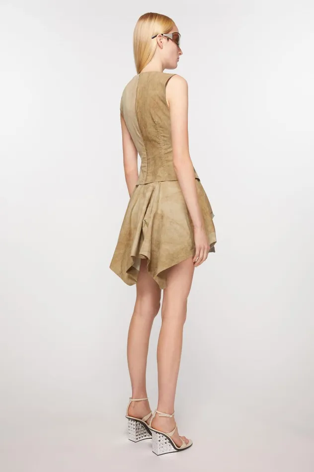 Acne Studios Sleeveless Dress Cold Beige Women Dresses