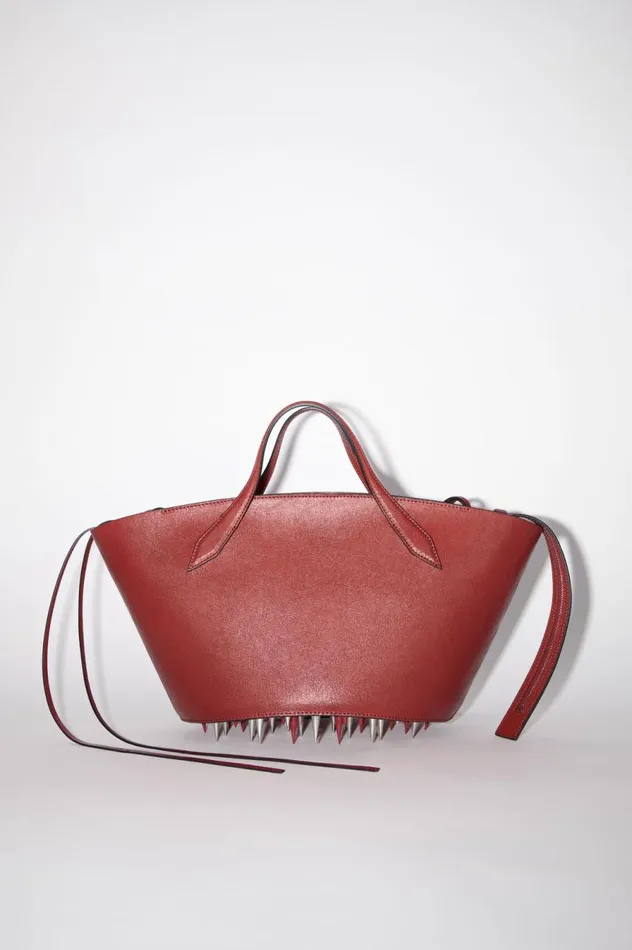 Acne Studios Spike Shoulder Bag Red Women Bags