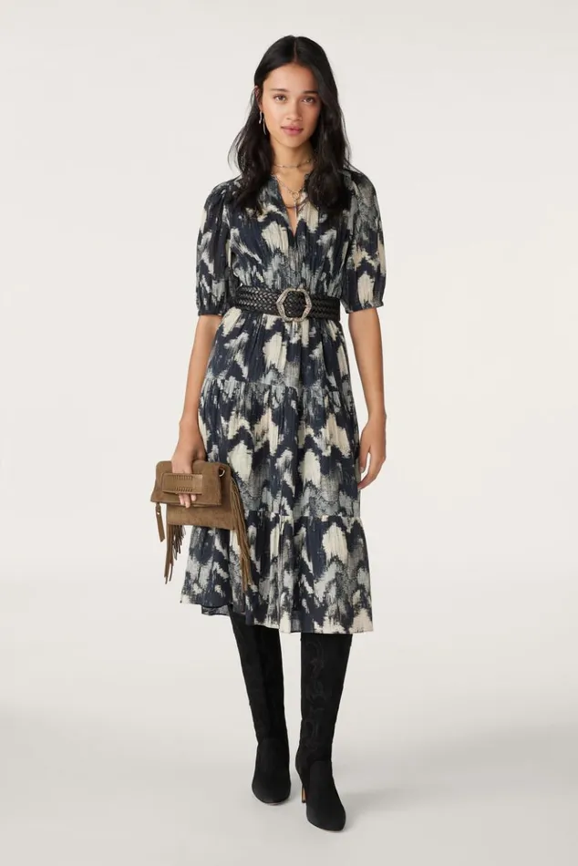 AnissaMidi Dress Clothing Baandsh Dresses