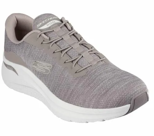 Arch Fit 20 8211 Upperhand Taupe Men SKECHERS SlipOn