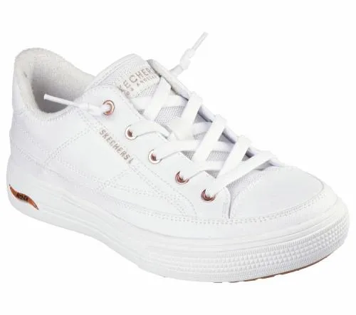Arch Fit Arcade 8211 Meet Ya There White Women SKECHERS SlipOn