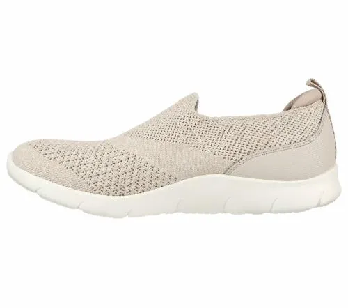 Arch Fit Refine 8211 Don039t Go Taupe Women SKECHERS SlipOn