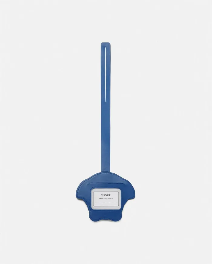 Bags and Accessories Kids Versace Medusa Luggage Tag Blue