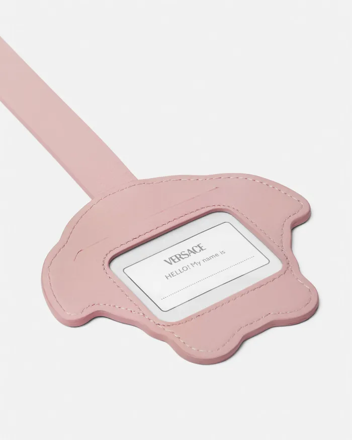 Bags and Accessories Kids Versace Medusa Luggage Tag Light Pink